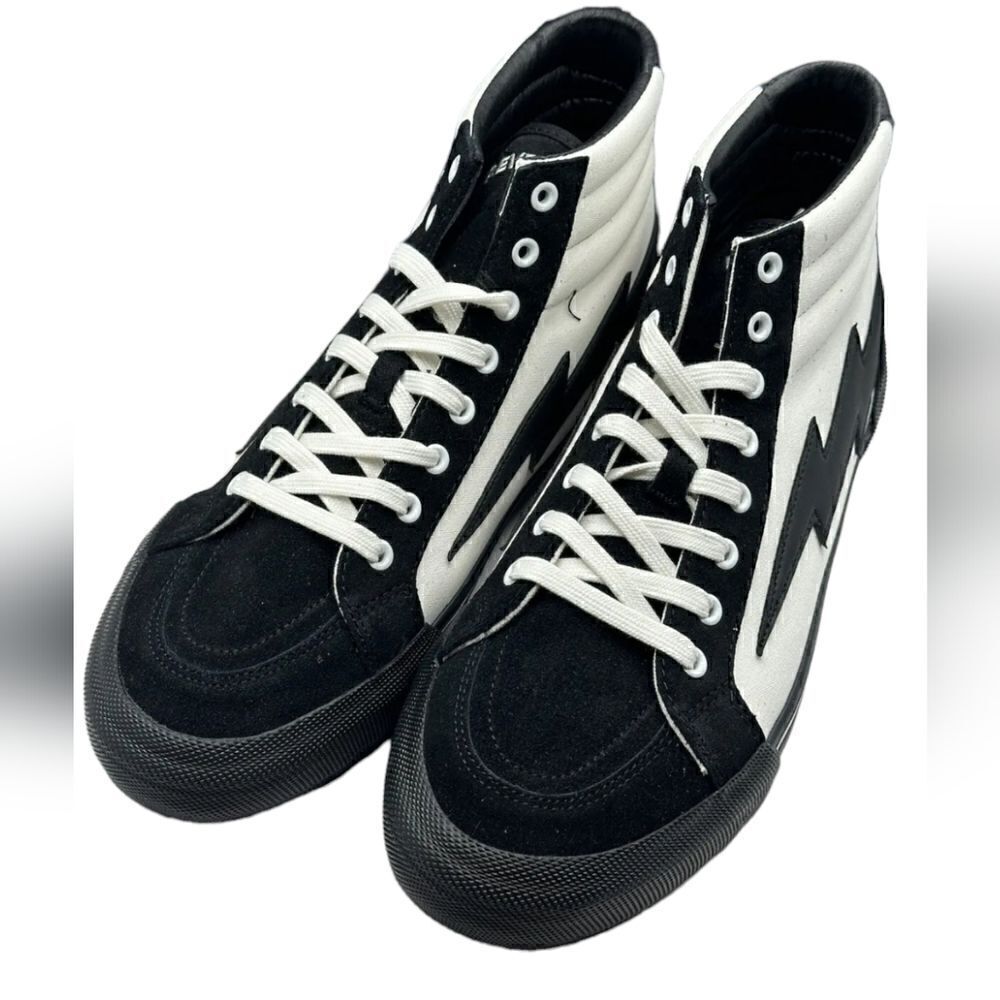 REVENGE x STORM High Top Vol. 2 White Black Mens Size 8 Womans 9.5 NWT - Picture 4 of 5